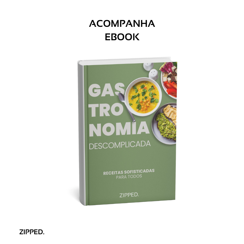 Frigideira Cerâmica Antiaderente WOK Zipped + ebook